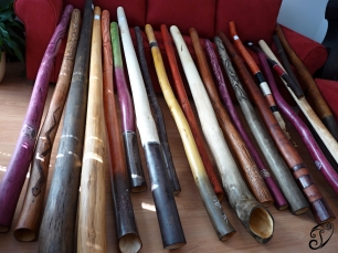 Nové didgeridoo 2017 z dílny Tomáše Dufka 