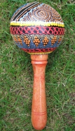 Maracas malovaná
